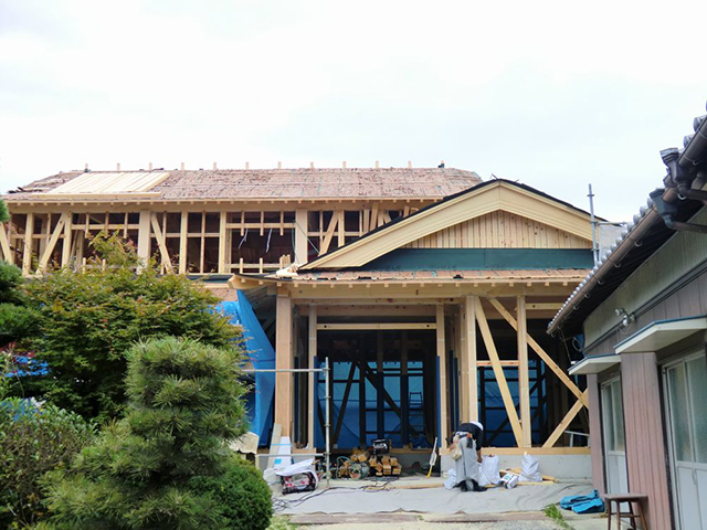 西尾市志貴野町K様邸2012年6月建前